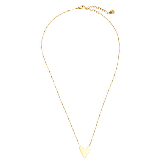 Cool Hart Ketting - Goud