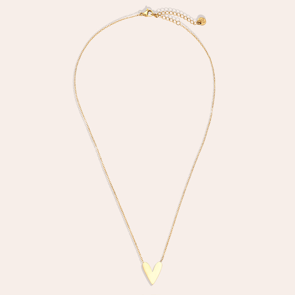 Cool Hart Ketting - Goud