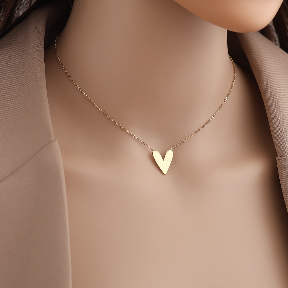 Cool Hart Ketting - Goud