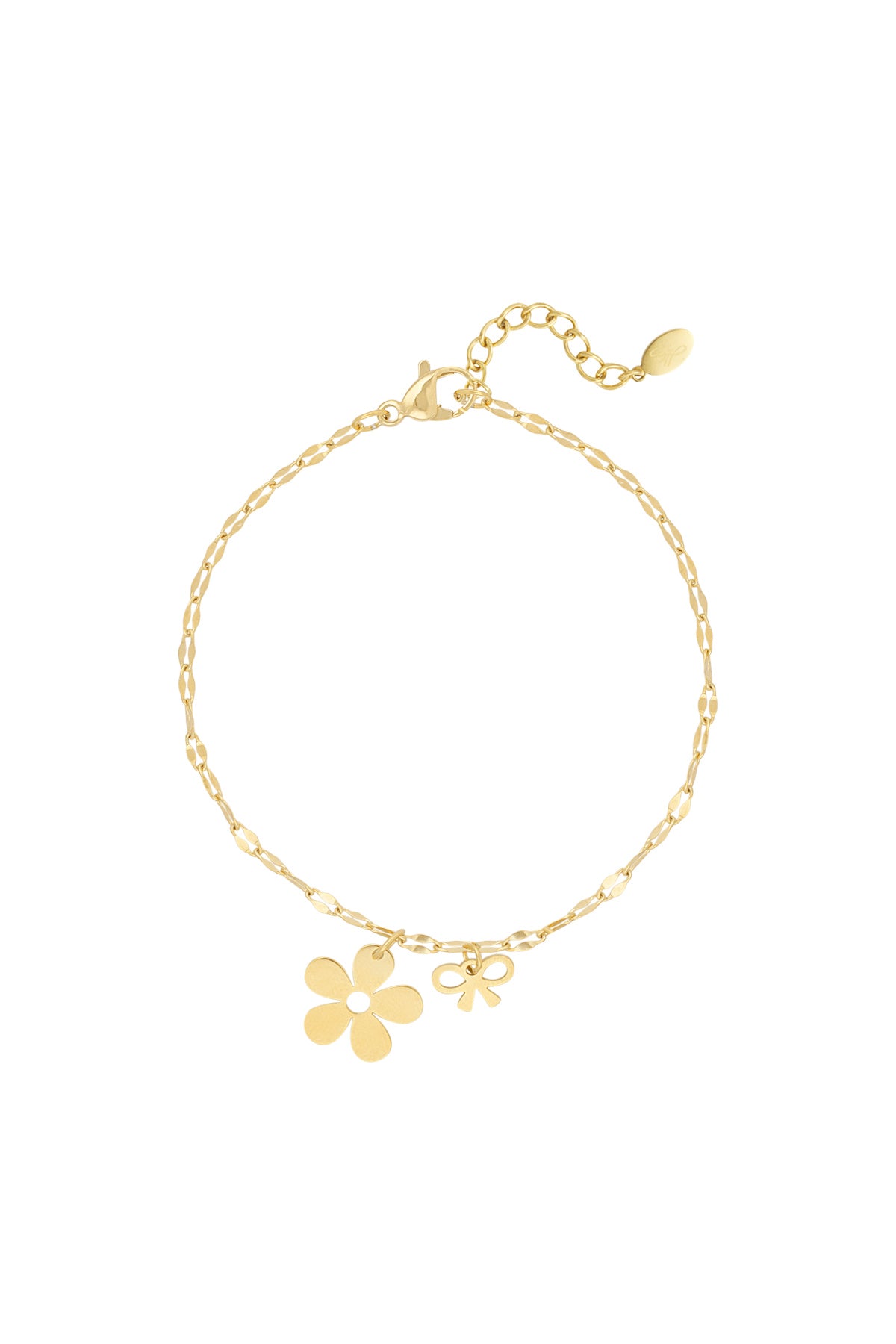 Armband Floral bowlicious - Gold color