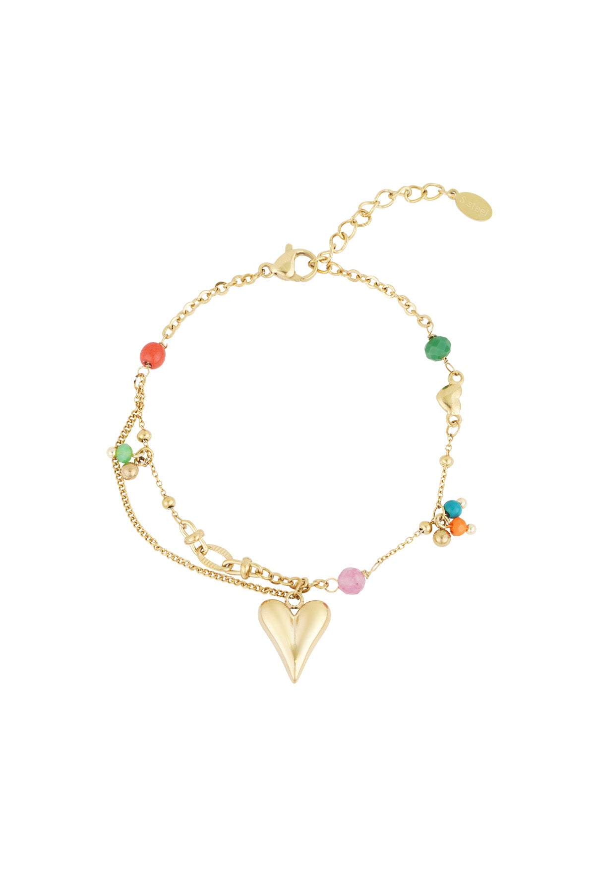 Armband Love party - Gold color