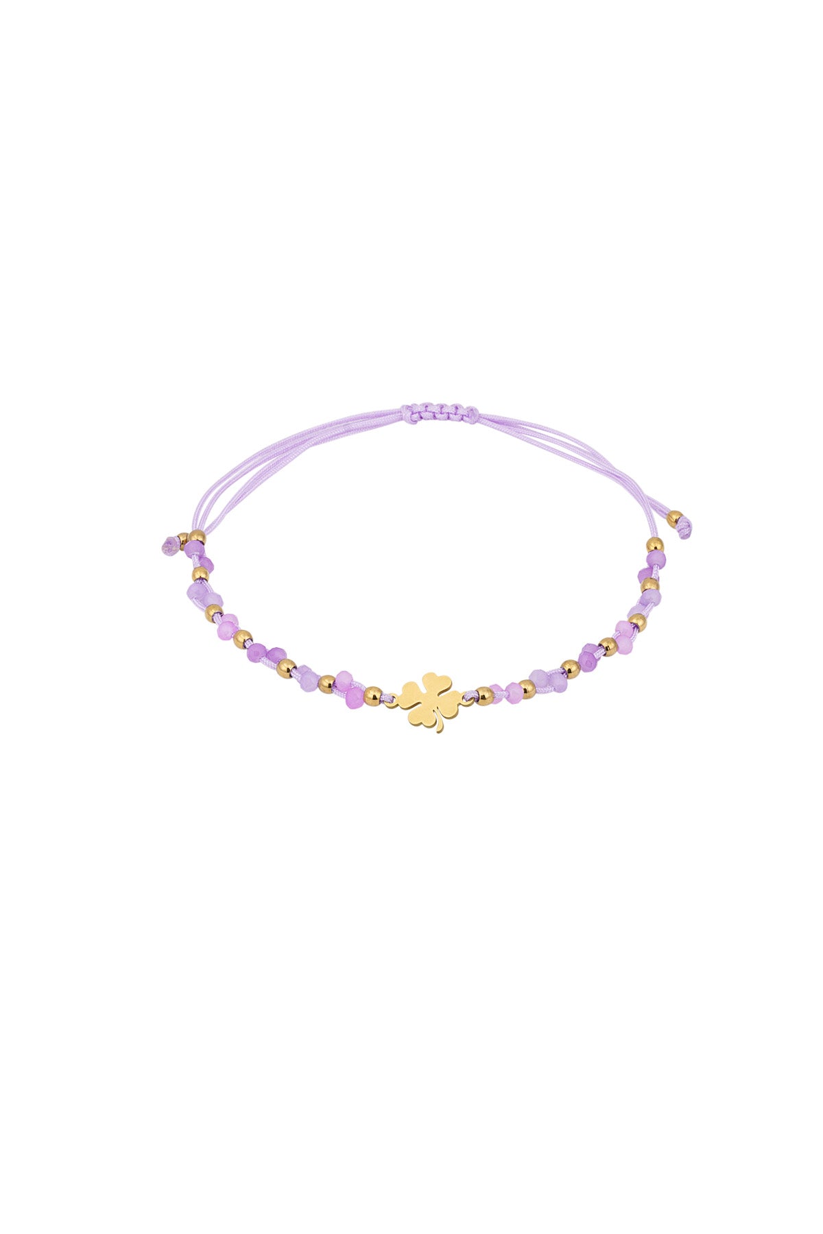 Armband Lucky charm - Purple