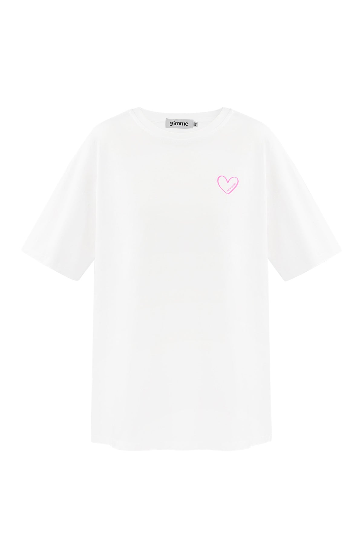 T-shirt T - White