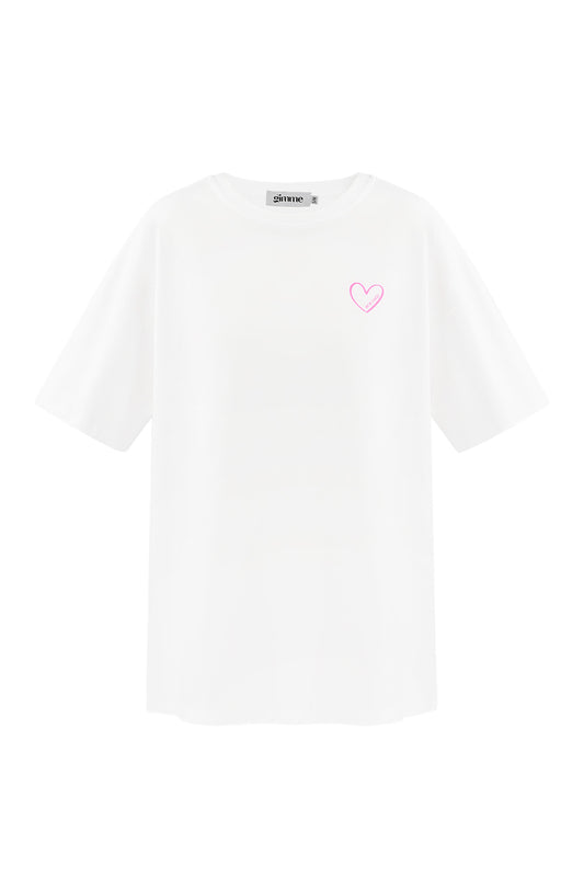 T-shirt T - White