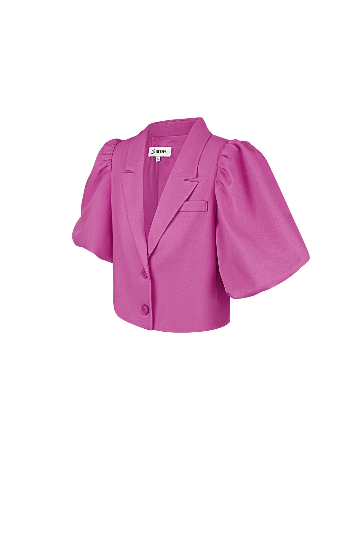 Korte blazer - fuchsia