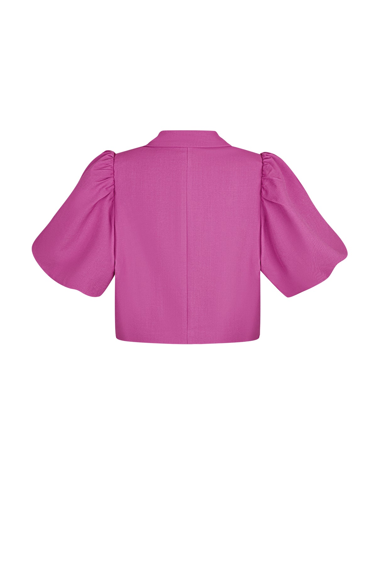 Korte blazer - fuchsia