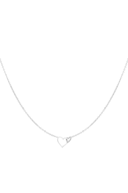 Ketting Eternal love - Silver color color
