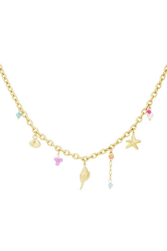 Ketting Sea breeze - Gold color