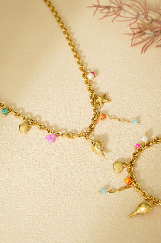 Ketting Sea breeze - Gold color