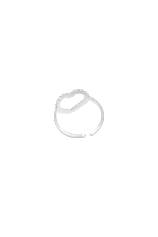 Ring Change of heart - Silver color color