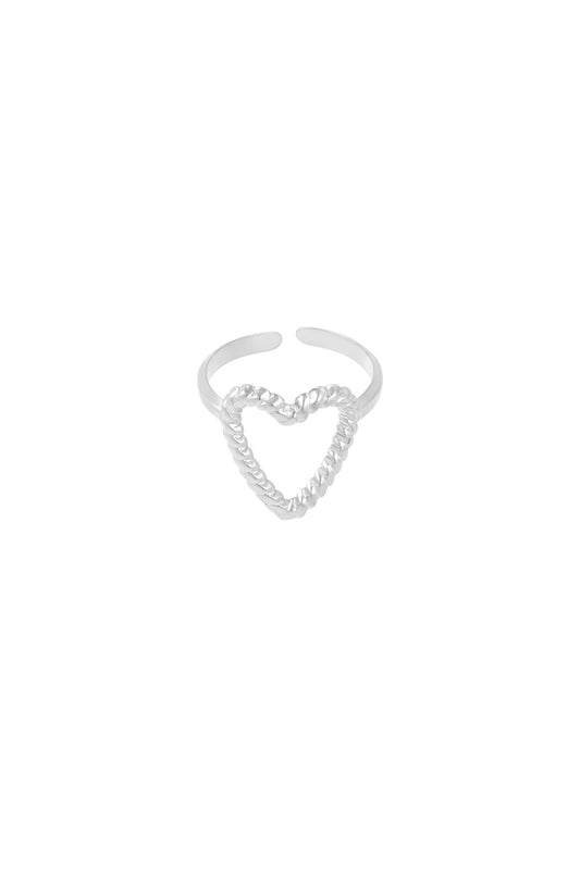 Ring Change of heart - Silver color color