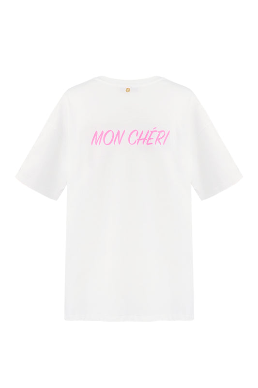 T-shirt T - White